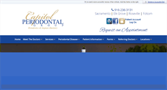 Desktop Screenshot of capitolperiodontal.com